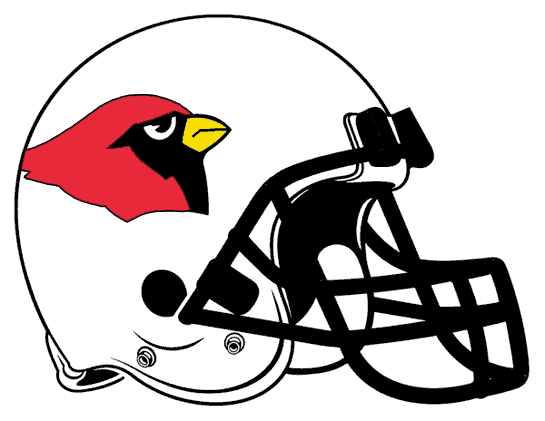 Ball State Cardinals 1985-1989 Helmet Logo iron on transfers for clothing